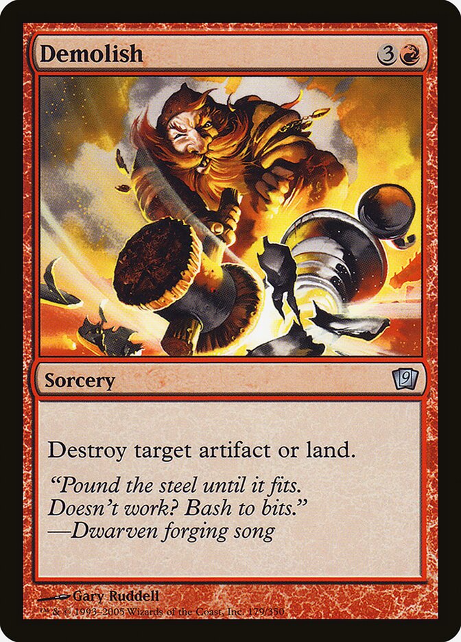 Demolish 179★/350 (9th Edition)  - Foil | Good Games Modbury