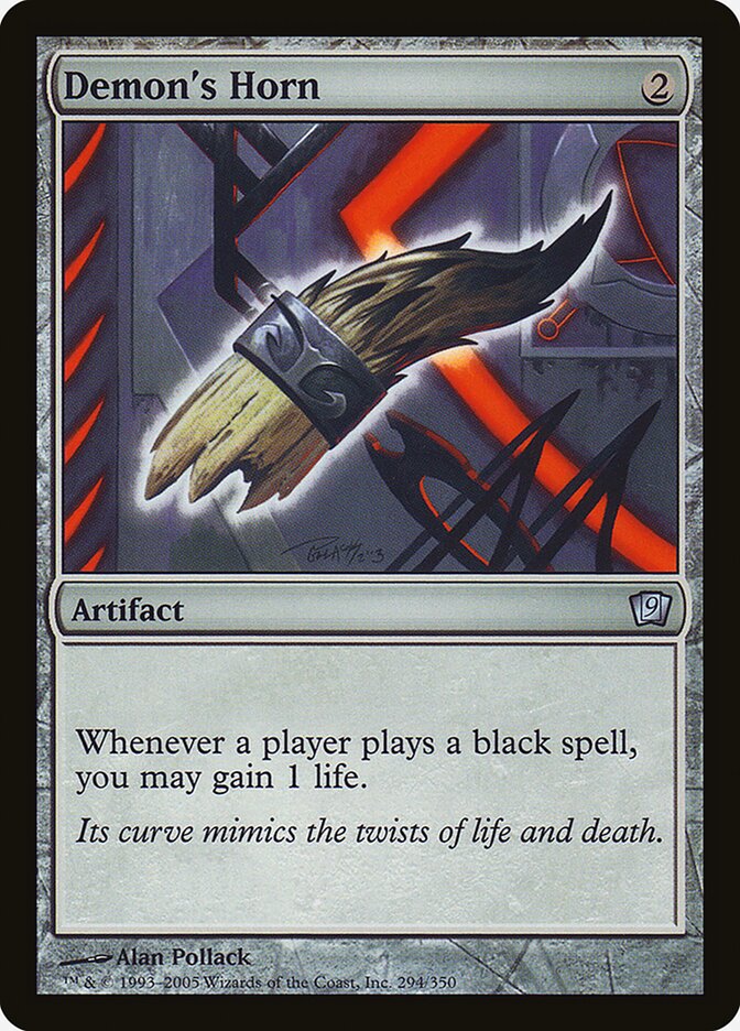 Demon's Horn 294★/350 (9th Edition)  - Foil | Good Games Modbury
