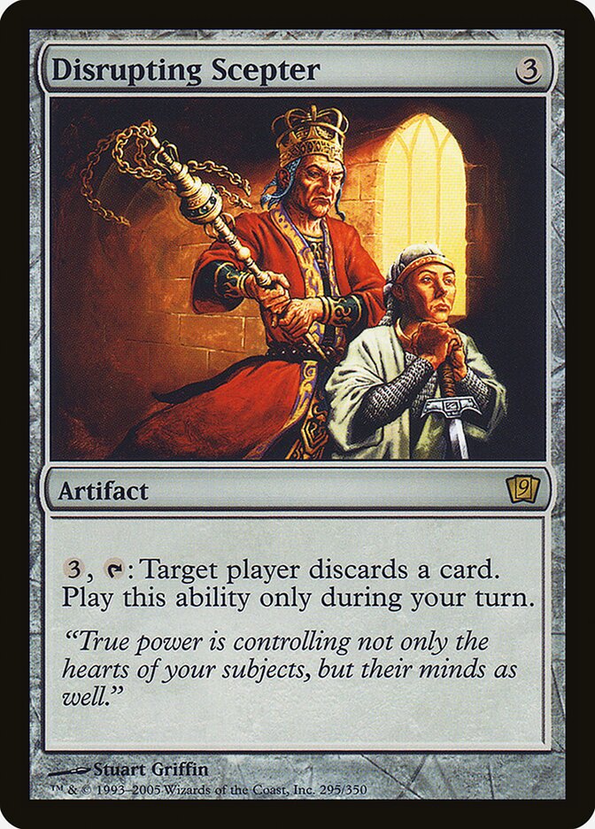 Disrupting Scepter 295★/350 (9th Edition)  - Foil | Good Games Modbury