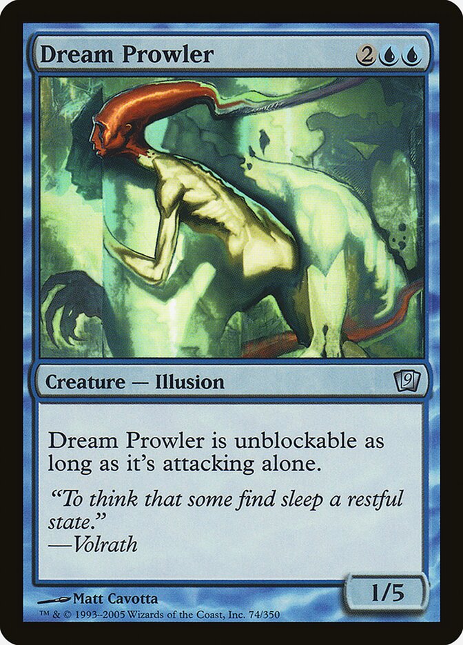 Dream Prowler 74★/350 (9th Edition)  - Foil | Good Games Modbury