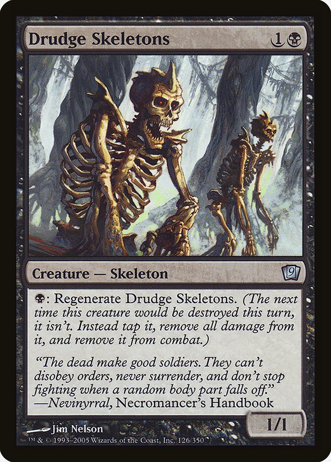 Drudge Skeletons 126★/350 (9th Edition)  - Foil | Good Games Modbury