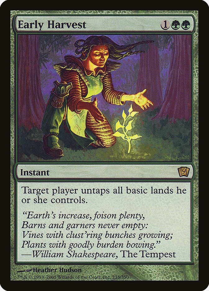 Early Harvest 235★/350 (9th Edition)  - Foil | Good Games Modbury