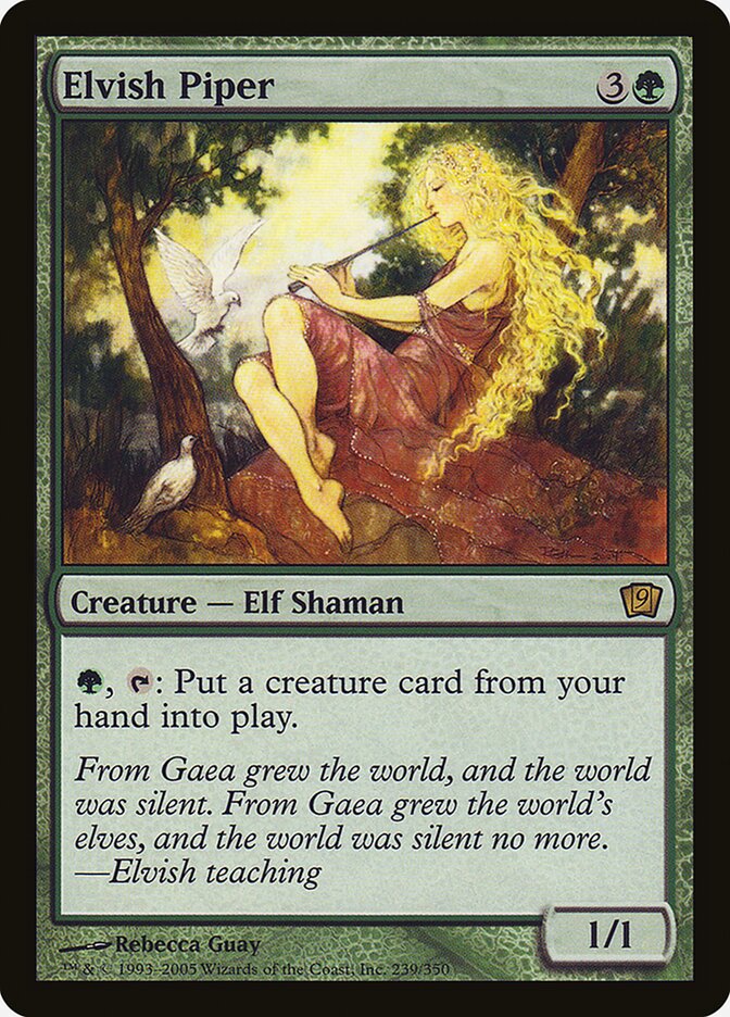 Elvish Piper 239★/350 (9th Edition)  - Foil | Good Games Modbury