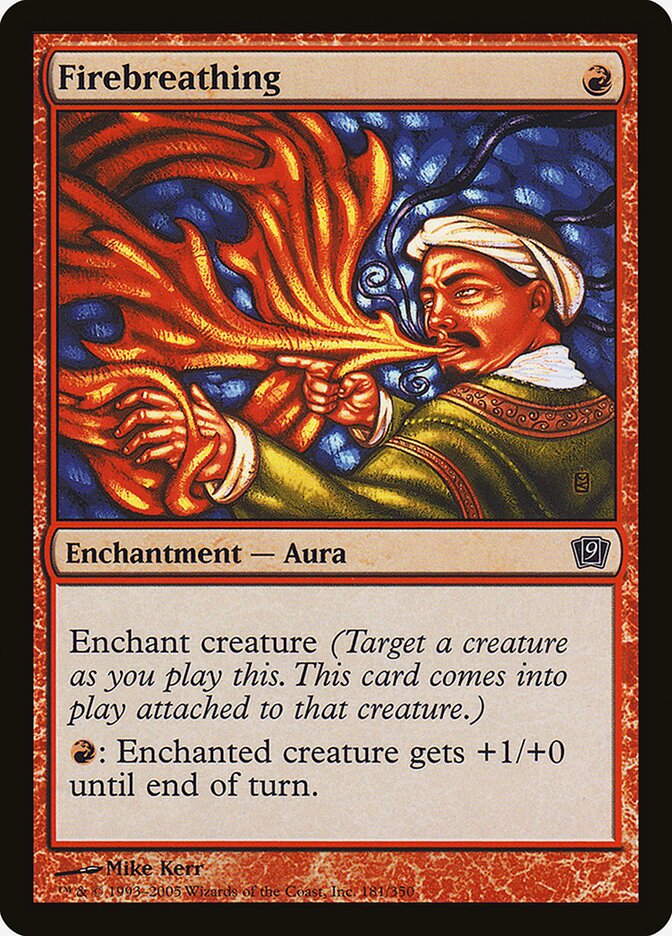 Firebreathing 181★/350 (9th Edition)  - Foil | Good Games Modbury