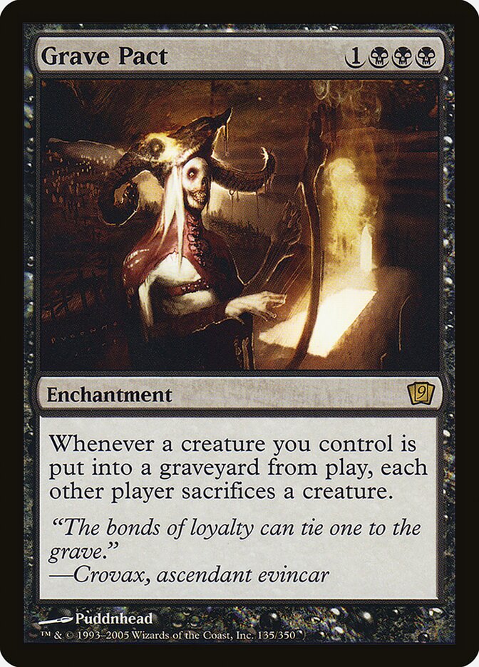 Grave Pact 135★/350 (9th Edition)  - Foil | Good Games Modbury