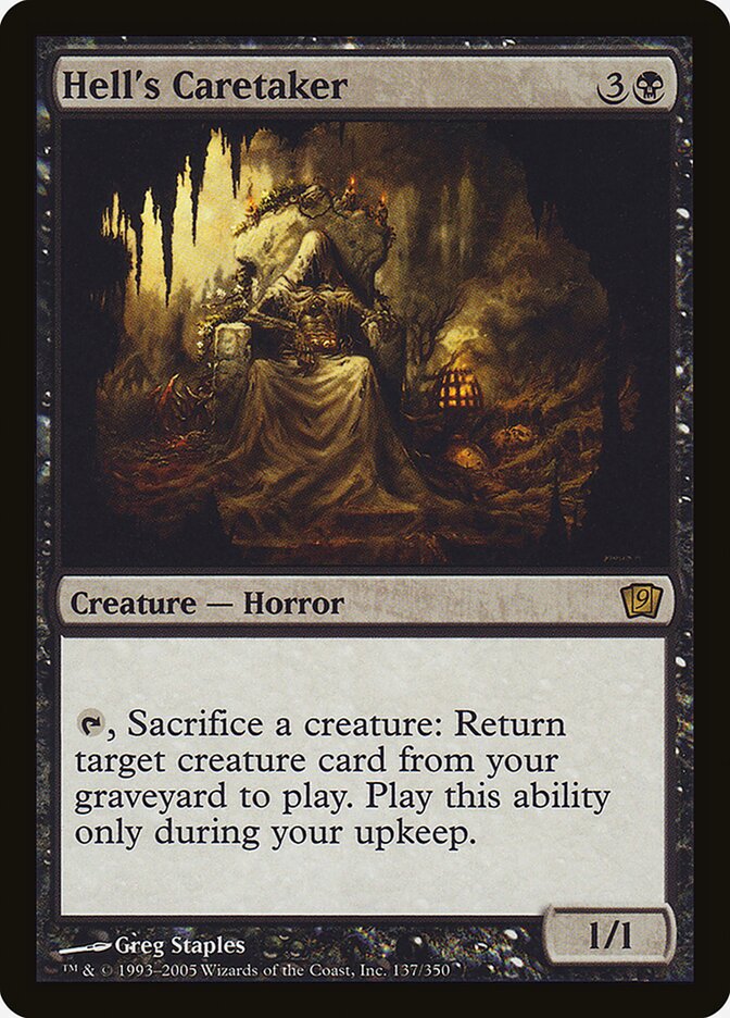 Hell's Caretaker 137★/350 (9th Edition)  - Foil | Good Games Modbury