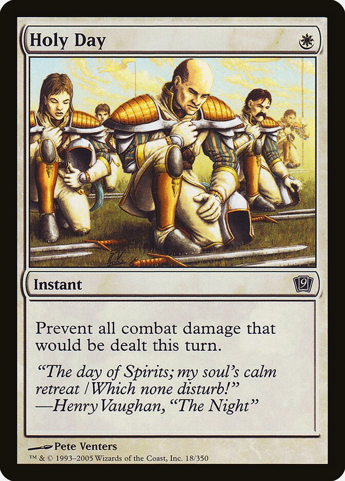 Holy Day 18★/350 (9th Edition)  - Foil | Good Games Modbury