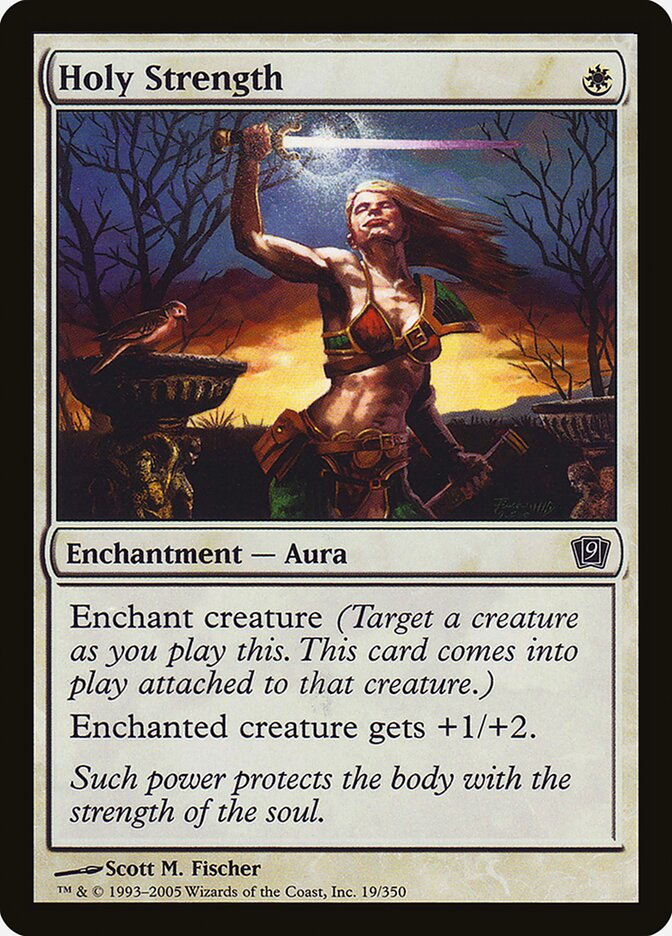 Holy Strength 19★/350 (9th Edition)  - Foil | Good Games Modbury