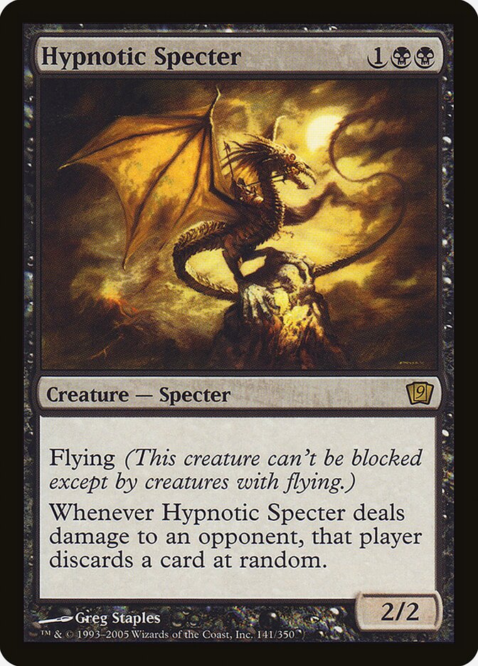 Hypnotic Specter 141★/350 (9th Edition)  - Foil | Good Games Modbury