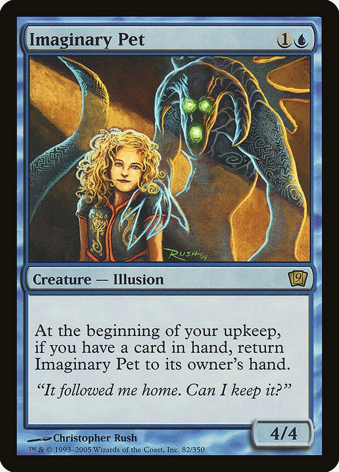 Imaginary Pet 82★/350 (9th Edition)  - Foil | Good Games Modbury