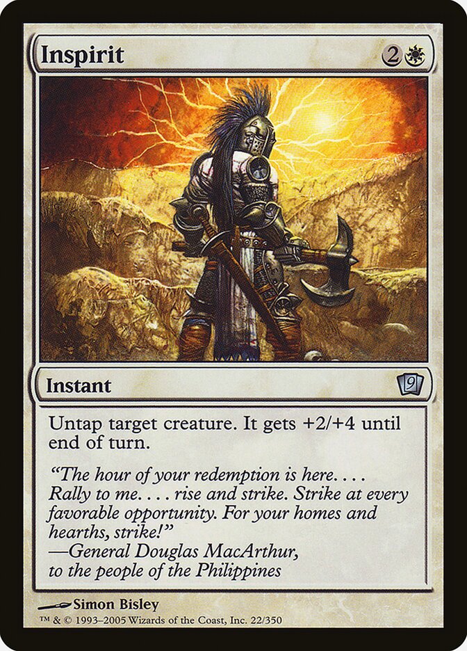 Inspirit 22★/350 (9th Edition)  - Foil | Good Games Modbury