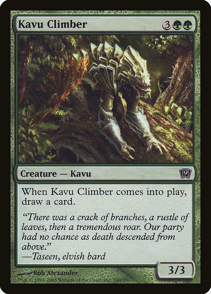 Kavu Climber 249★/350 (9th Edition)  - Foil | Good Games Modbury
