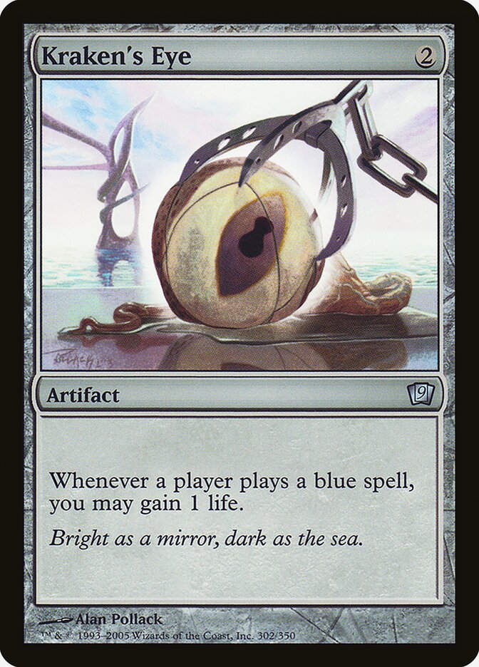 Kraken's Eye 302★/350 (9th Edition)  - Foil | Good Games Modbury