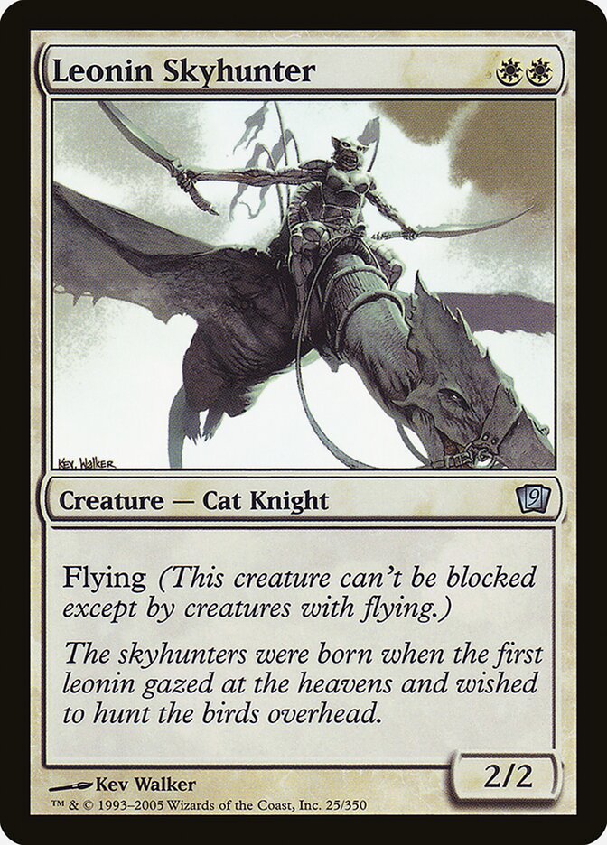 Leonin Skyhunter 25★/350 (9th Edition)  - Foil | Good Games Modbury