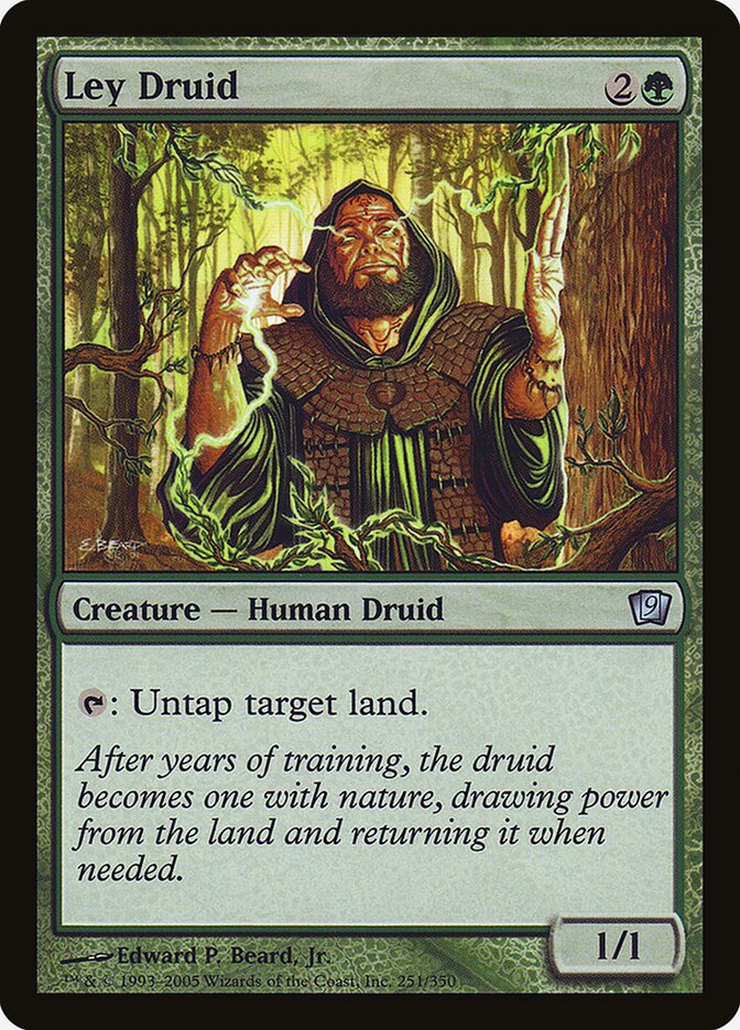 Ley Druid 251★/350 (9th Edition)  - Foil | Good Games Modbury