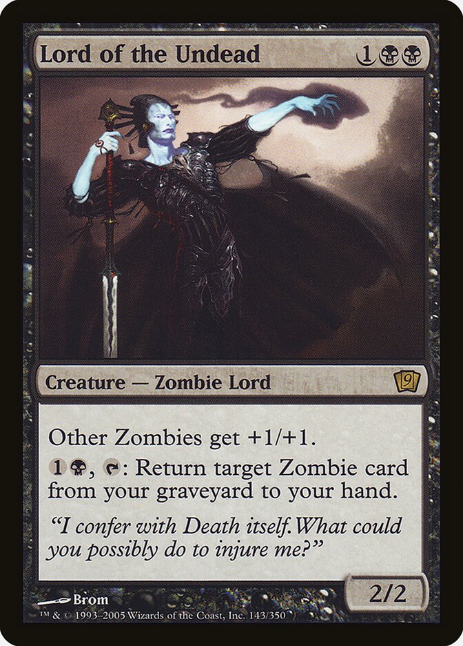 Lord of the Undead 143★/350 (9th Edition)  - Foil | Good Games Modbury