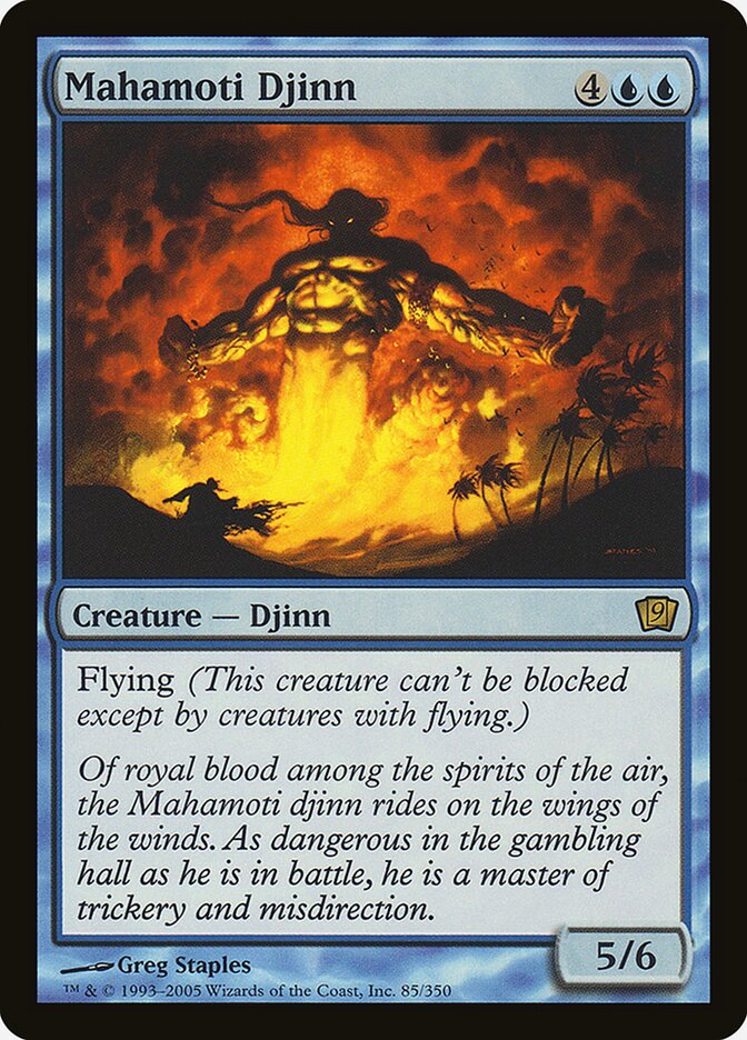 Mahamoti Djinn 85★/350 (9th Edition)  - Foil | Good Games Modbury
