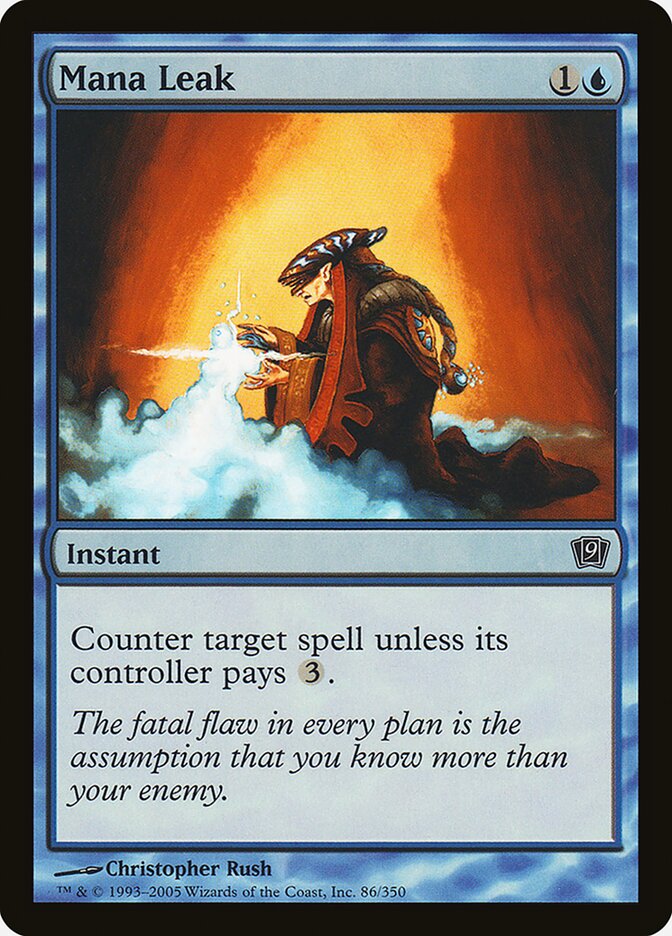 Mana Leak 86★/350 (9th Edition)  - Foil | Good Games Modbury