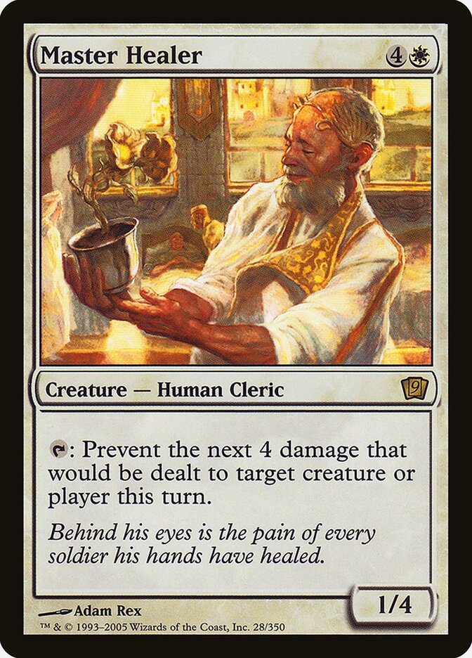 Master Healer 28★/350 (9th Edition)  - Foil | Good Games Modbury