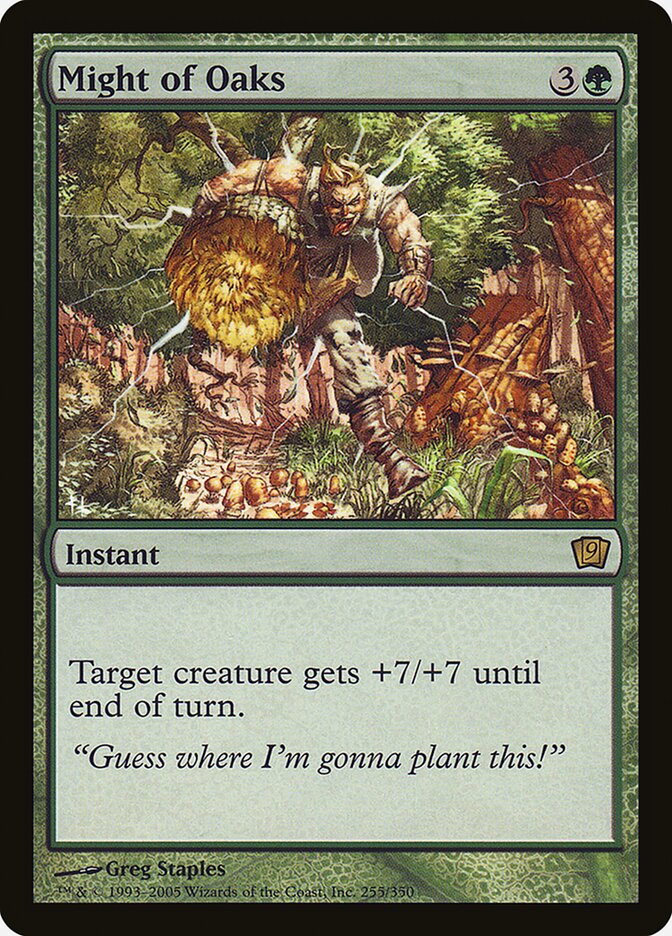 Might of Oaks 255★/350 (9th Edition)  - Foil | Good Games Modbury