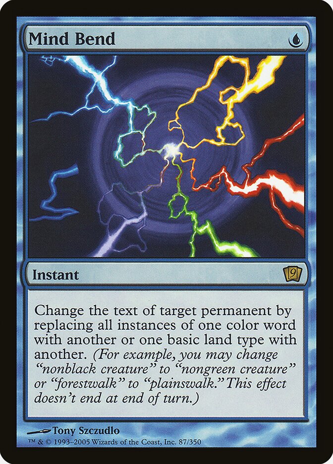Mind Bend 87★/350 (9th Edition)  - Foil | Good Games Modbury