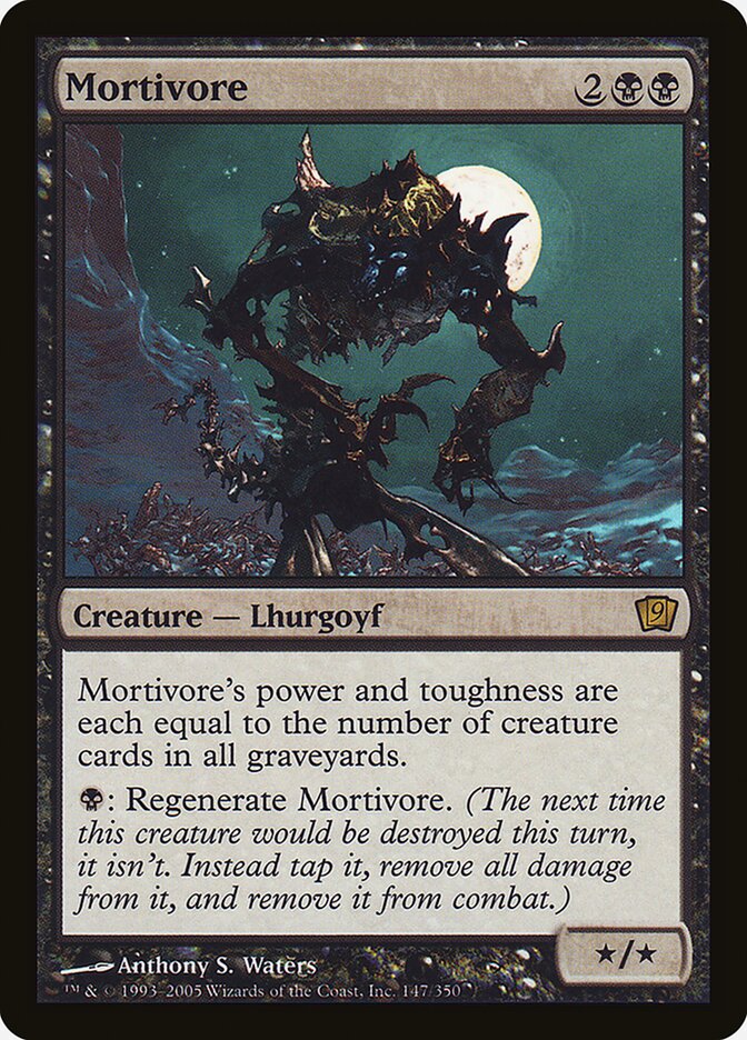 Mortivore 147★/350 (9th Edition)  - Foil | Good Games Modbury