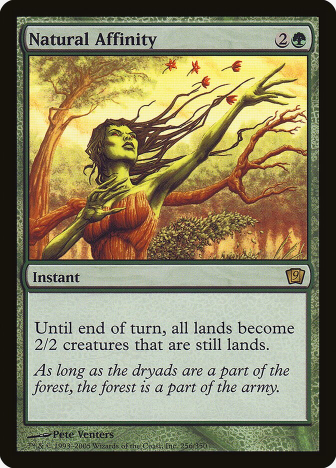 Natural Affinity 256★/350 (9th Edition)  - Foil | Good Games Modbury