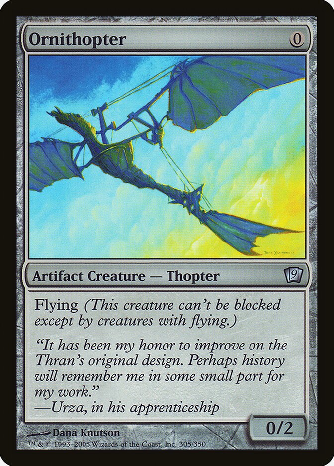 Ornithopter 305★/350 (9th Edition)  - Foil | Good Games Modbury