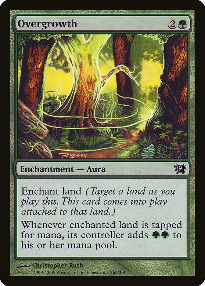 Overgrowth 262 (9th Edition)  - Foil | Good Games Modbury