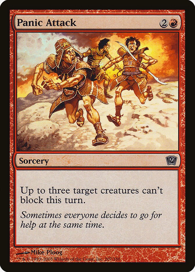 Panic Attack 207★/350 (9th Edition)  - Foil | Good Games Modbury