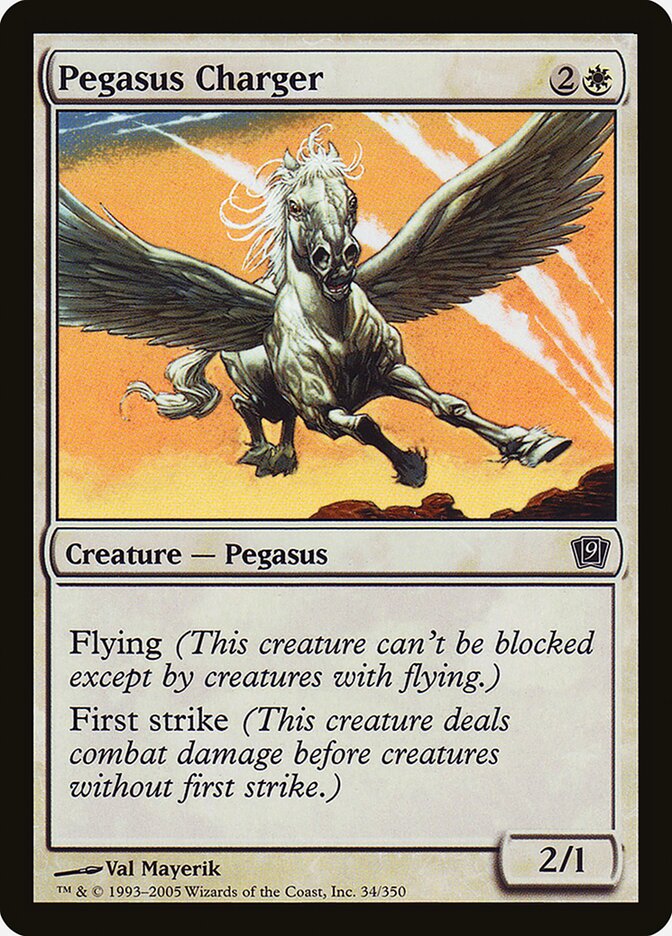 Pegasus Charger 34★/350 (9th Edition)  - Foil | Good Games Modbury