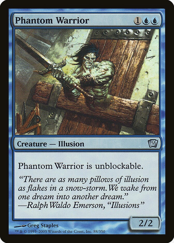 Phantom Warrior 88★/350 (9th Edition)  - Foil | Good Games Modbury