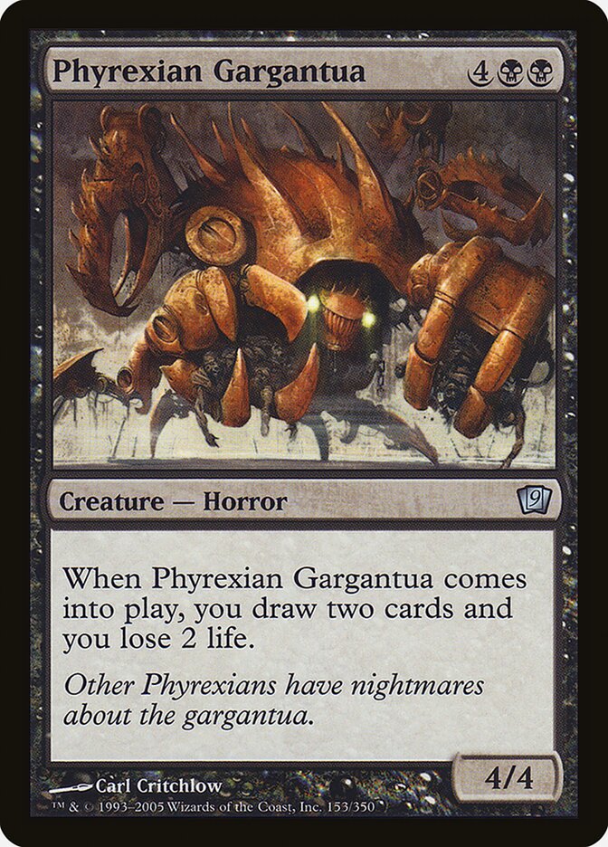Phyrexian Gargantua 153★/350 (9th Edition)  - Foil | Good Games Modbury
