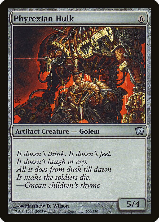 Phyrexian Hulk 306★/350 (9th Edition)  - Foil | Good Games Modbury