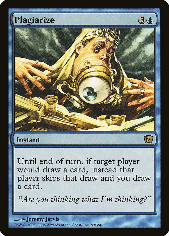 Plagiarize 89★/350 (9th Edition)  - Foil | Good Games Modbury