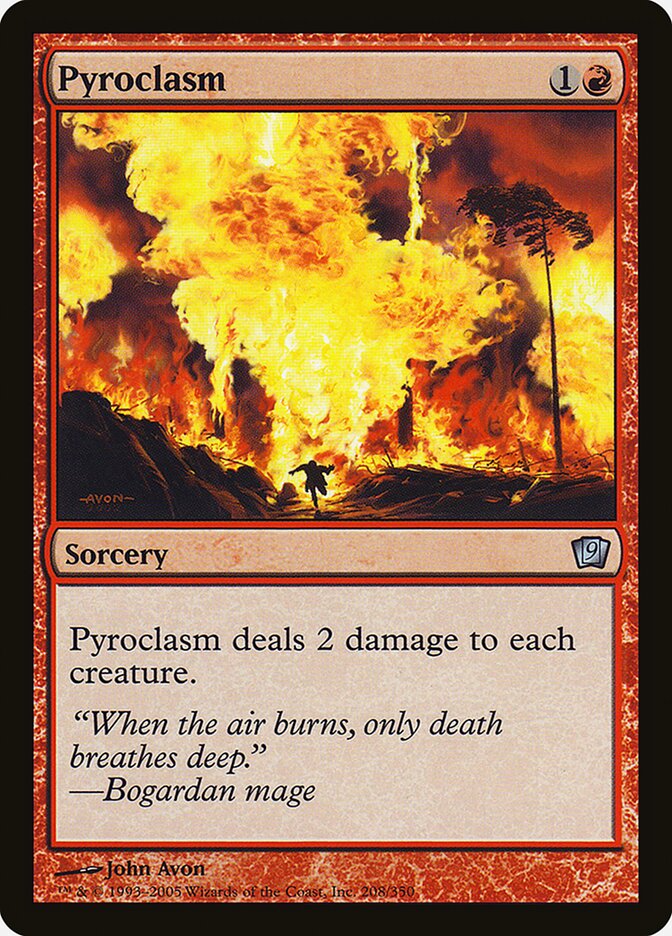 Pyroclasm 208★/350 (9th Edition)  - Foil | Good Games Modbury