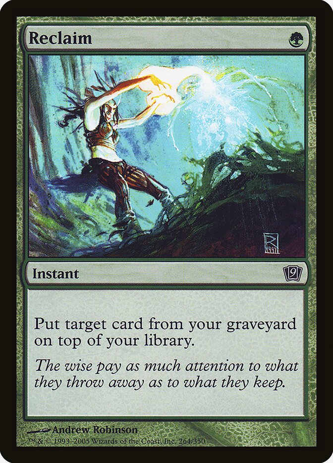 Reclaim 264★/350 (9th Edition)  - Foil | Good Games Modbury