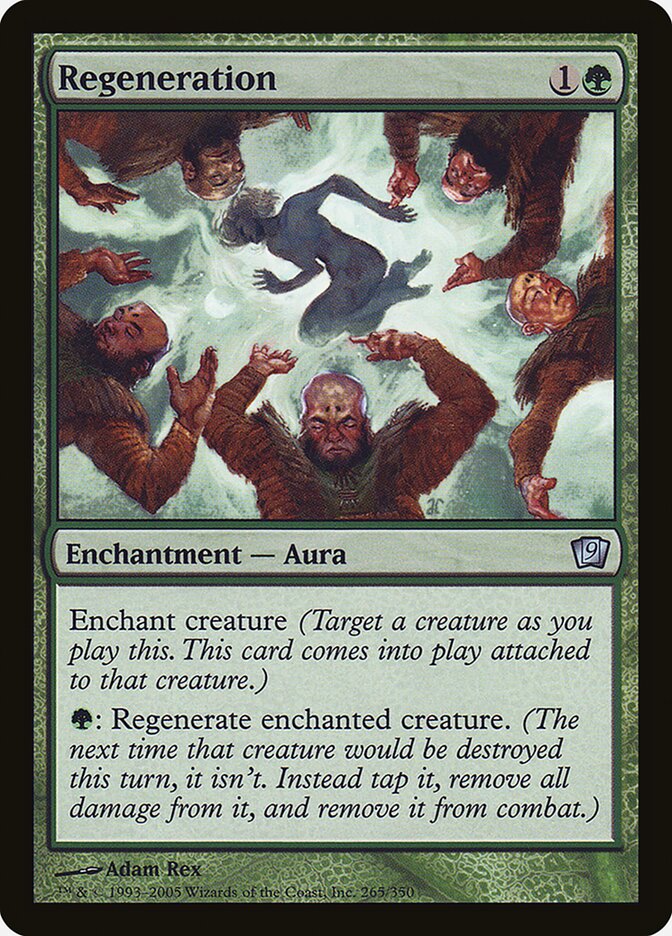 Regeneration 265★/350 (9th Edition)  - Foil | Good Games Modbury