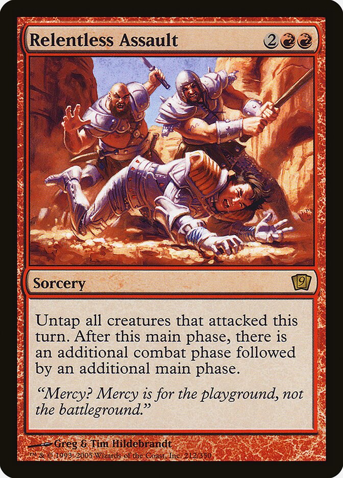 Relentless Assault 212★/350 (9th Edition)  - Foil | Good Games Modbury