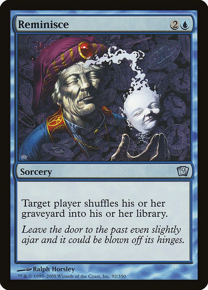 Reminisce 92★/350 (9th Edition)  - Foil | Good Games Modbury