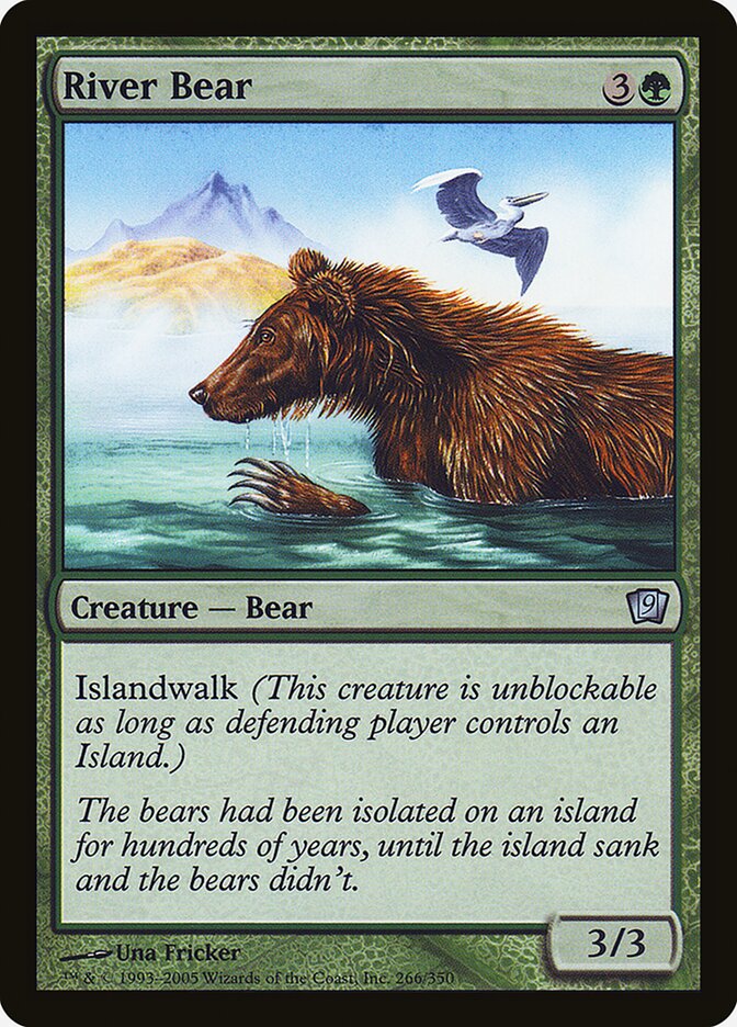 River Bear 266★/350 (9th Edition)  - Foil | Good Games Modbury