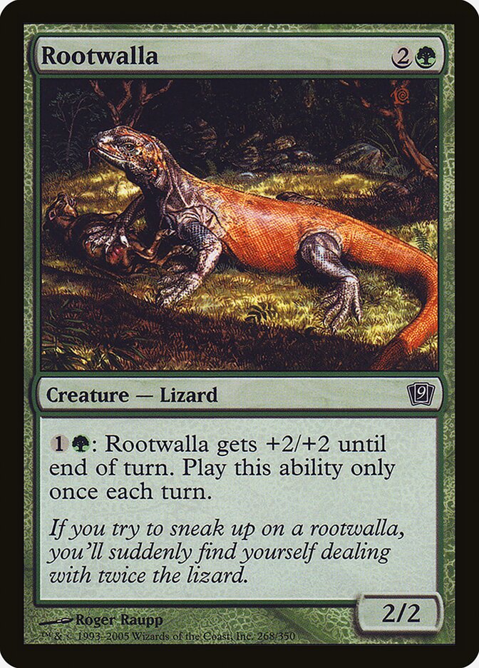 Rootwalla 268★/350 (9th Edition)  - Foil | Good Games Modbury