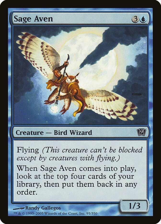 Sage Aven 95★/350 (9th Edition)  - Foil | Good Games Modbury