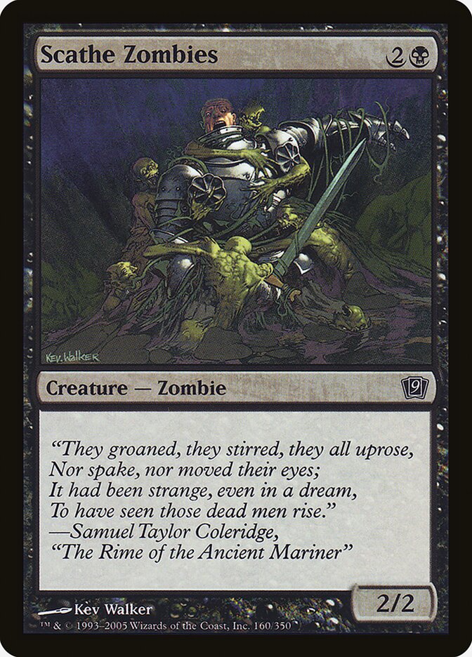 Scathe Zombies 160★/350 (9th Edition)  - Foil | Good Games Modbury
