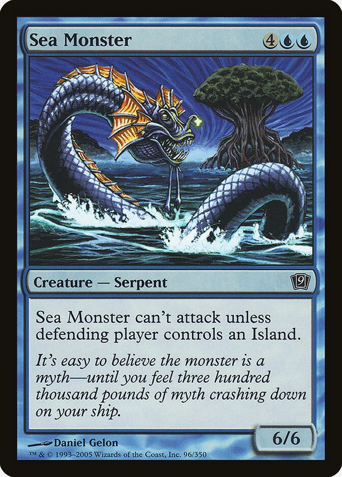 Sea Monster 96★/350 (9th Edition)  - Foil | Good Games Modbury