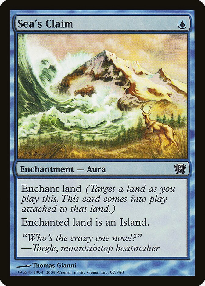 Seas Claim 97★/350 (9th Edition)  - Foil | Good Games Modbury