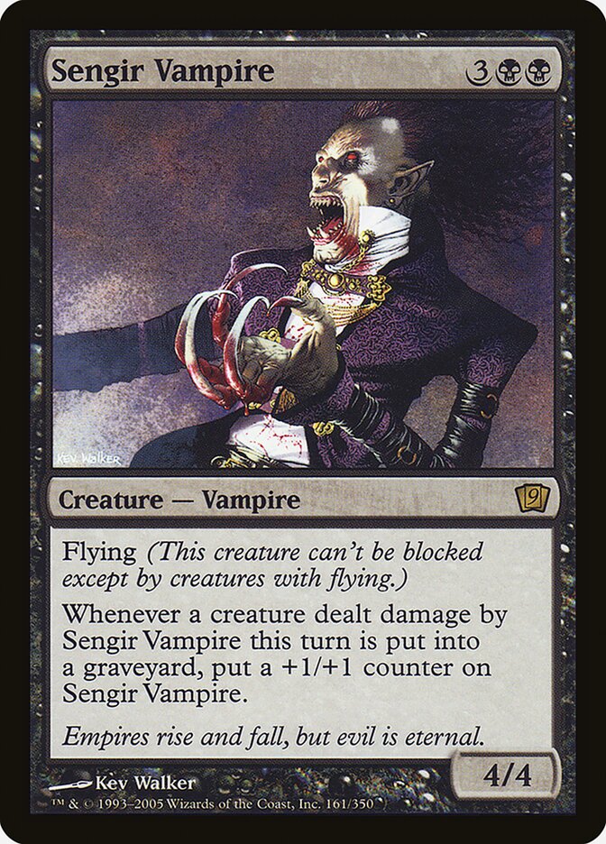 Sengir Vampire 161★/350 (9th Edition)  - Foil | Good Games Modbury