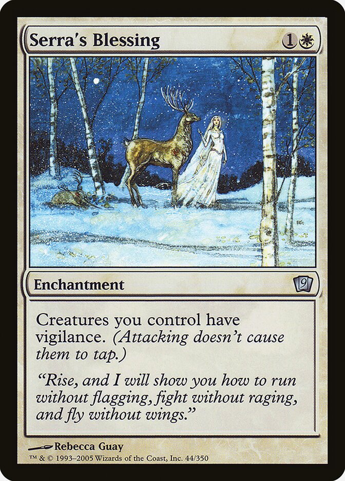 Serra's Blessing 44★/350 (9th Edition)  - Foil | Good Games Modbury