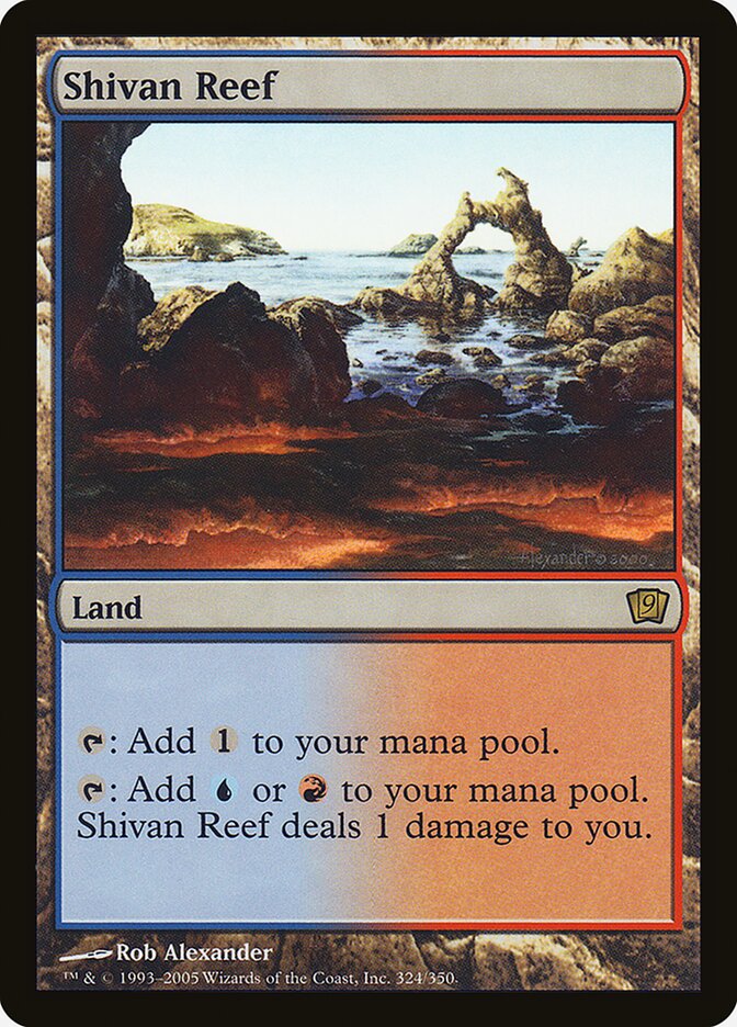 Shivan Reef 324★/350 (9th Edition)  - Foil | Good Games Modbury