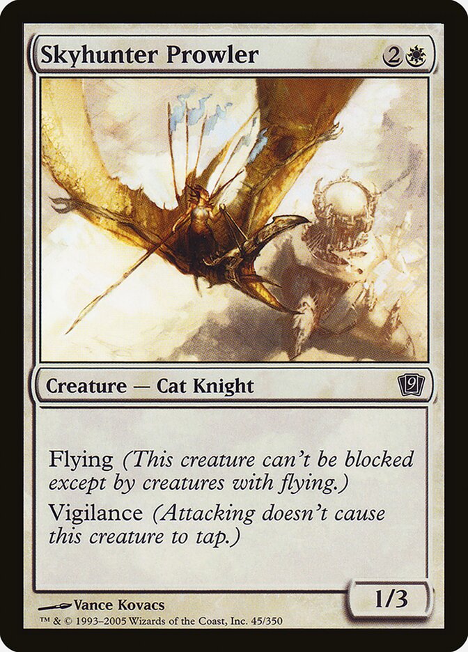 Skyhunter Prowler 45★/350 (9th Edition)  - Foil | Good Games Modbury